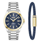 Hugo Boss Gray Stainless Steel Dress Watch