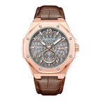 Kenneth Cole Brown Leather Dress Watch