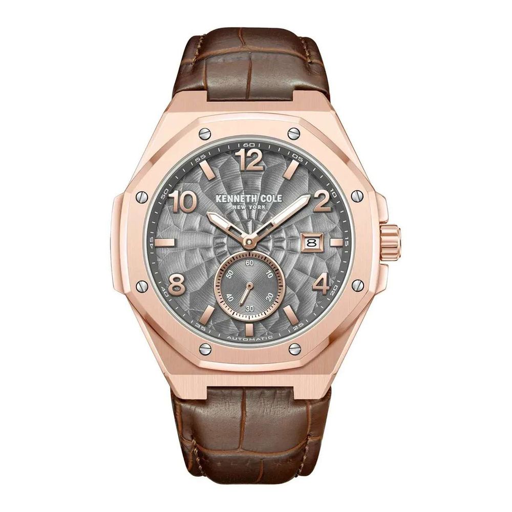 Kenneth Cole Brown Leather Dress Watch