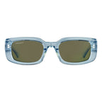 Serengeti Blue Plastic Sunglasses