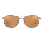 Serengeti Brown Metal Sunglasses