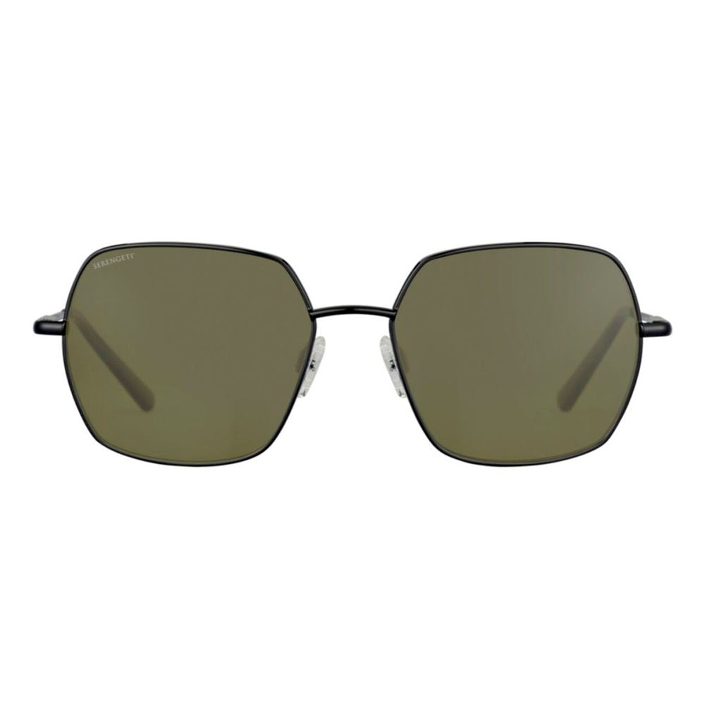 Serengeti Black Metal Sunglasses