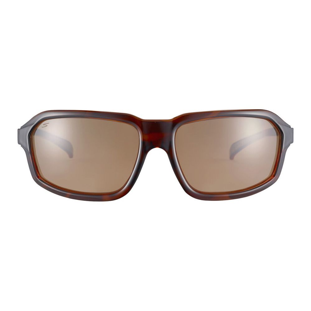 Serengeti Brown Resin Sunglasses