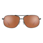 Serengeti Gray Metal Sunglasses
