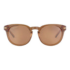 Serengeti Brown Resin Sunglasses