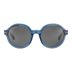 Serengeti Blue Resin Sunglasses