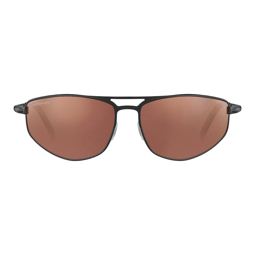 Serengeti Black Resin Sunglasses