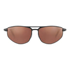 Serengeti Black Resin Sunglasses