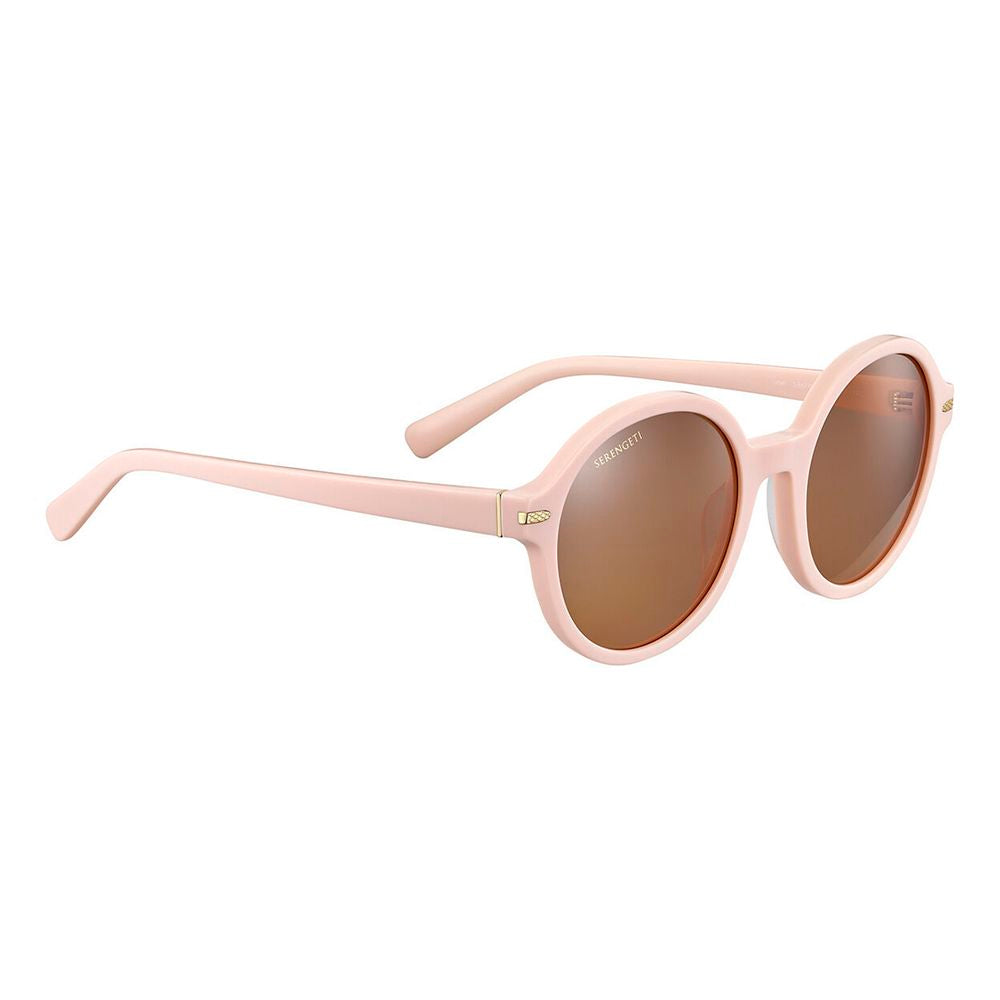 Serengeti Beige Resin Sunglasses