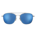Serengeti Gray Metal Sunglasses