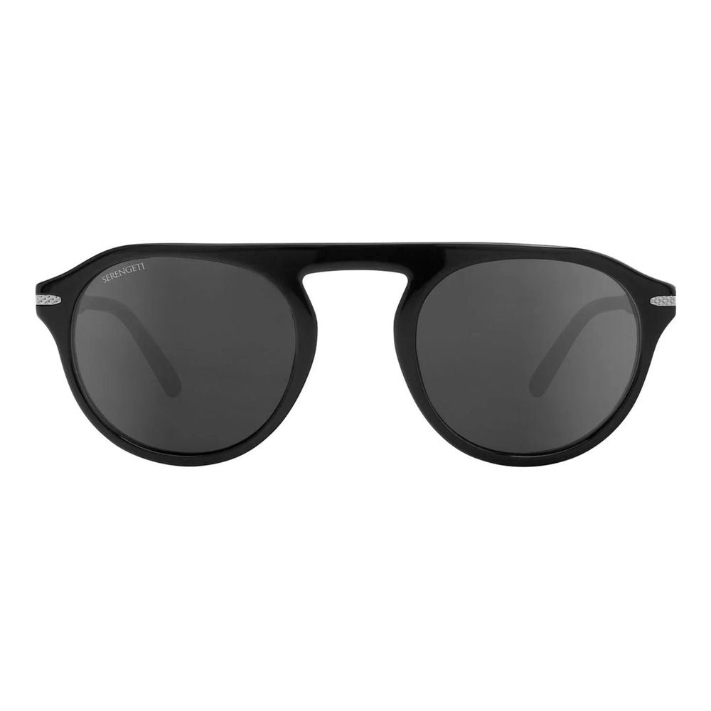 Serengeti Gray Resin Sunglasses