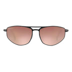 Serengeti Black Metal Sunglasses