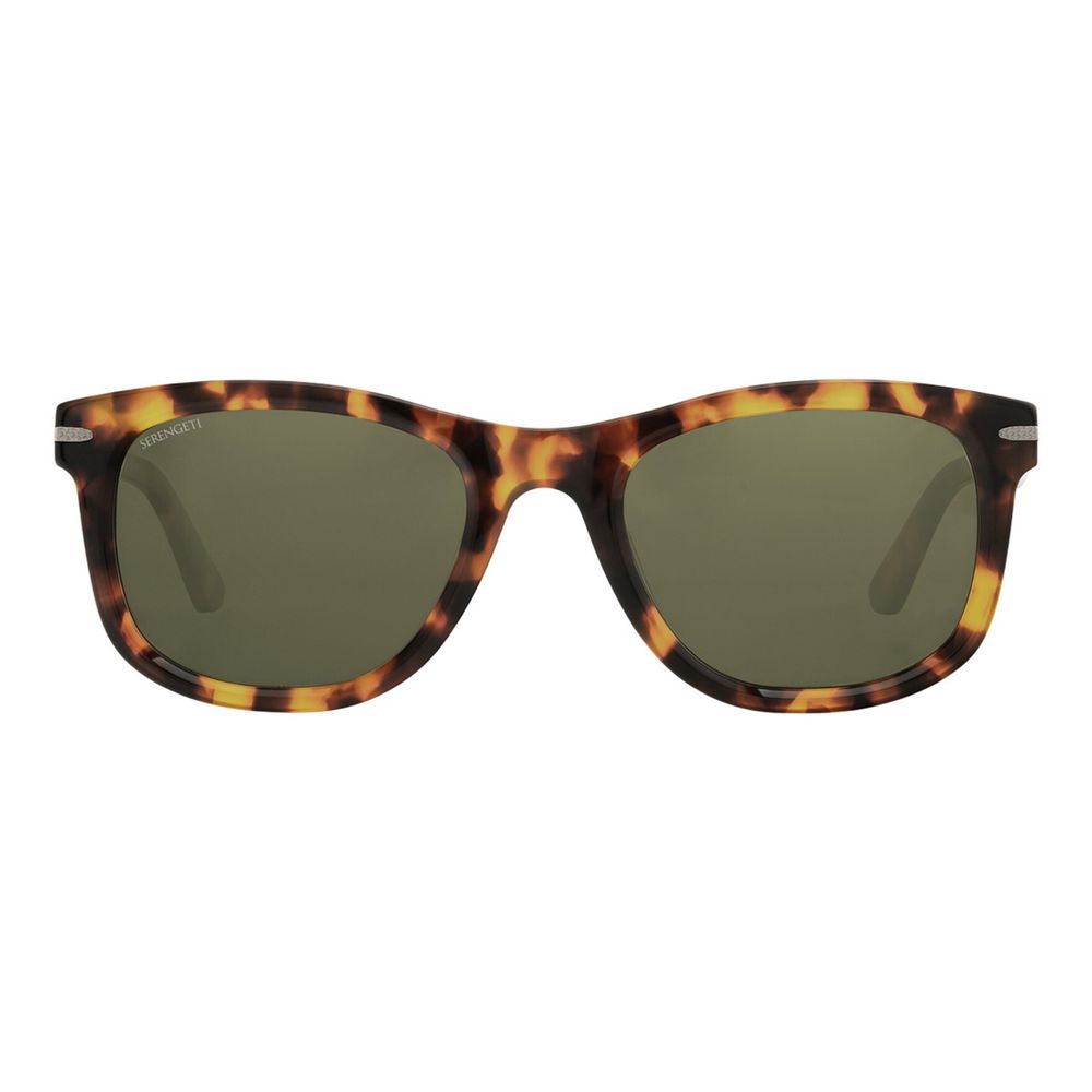 Serengeti Brown Resin Sunglasses