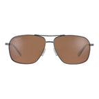 Serengeti Gray Resin Sunglasses