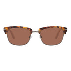 Serengeti Brown Resin Sunglasses