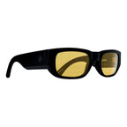 Spy Black Plastic Sunglasses