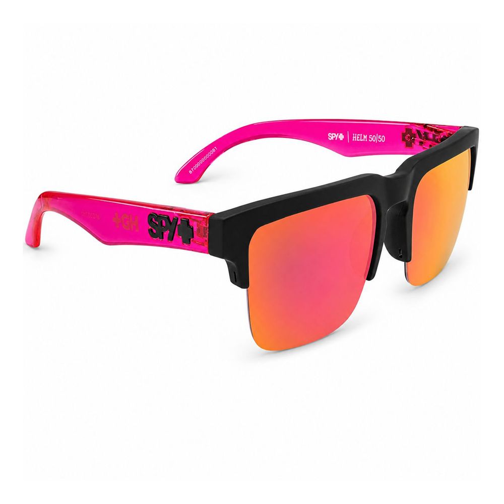 Spy Black Plastic Sunglasses