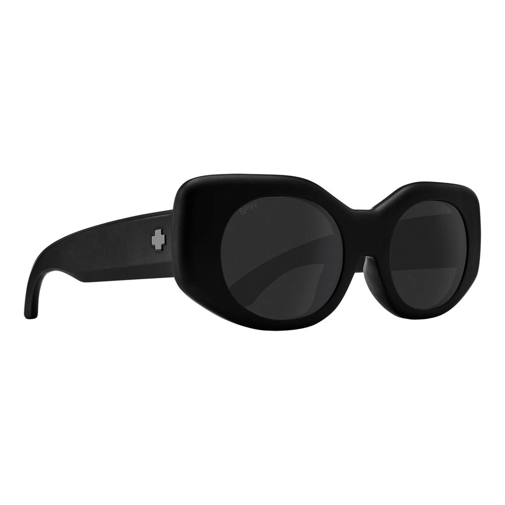 Spy Black Resin Sunglasses