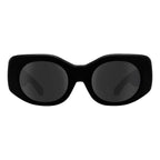 Spy Black Resin Sunglasses