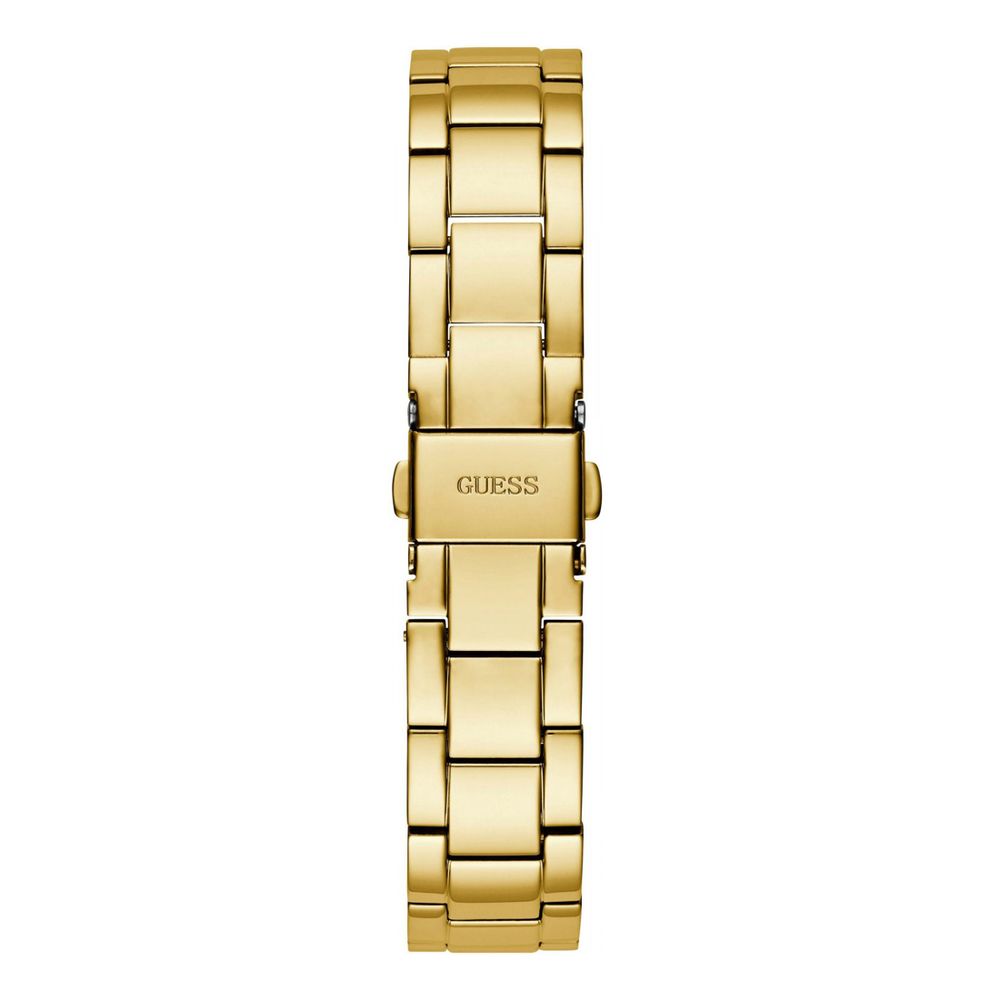 Guess Gold Stainless Steel Dress Watch