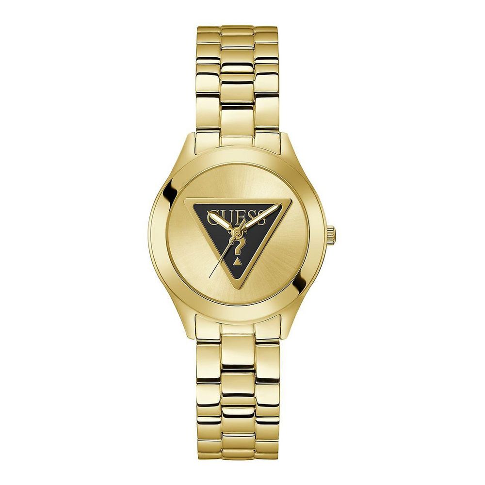 Guess Gold Stainless Steel Dress Watch