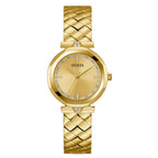 Guess Gold Stainless Steel Dress Watch
