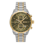 Hugo Boss Gray Stainless Steel Dress Watch