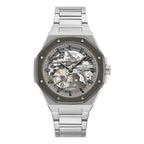Kenneth Cole Gray Stainless Steel Dress Watch