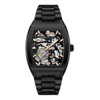 Kenneth Cole Black Stainless Steel Dress Watch