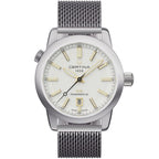 Certina Gray Stainless Steel Dress Watch