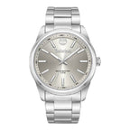 Timberland Gray Stainless Steel Dress Watch