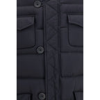Herno Black Polyester Full-Length Jacket