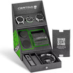 Certina Gray Stainless Steel Dress Watch