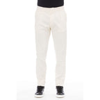 Peserico Beige Cotton Men's Pant