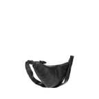 Lemaire Black Calf Leather Bos Taurus Shoulder Bag