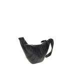 Lemaire Black Calf Leather Bos Taurus Shoulder Bag