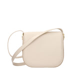 Jil Sander Beige Leather Crossbody Bag