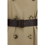 Burberry Beige Cotton Coat