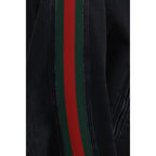 Gucci Black Cotton Biker Jacket
