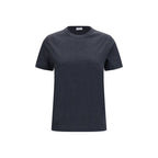 Brunello Cucinelli Gray Cotton T-Shirt