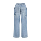 MM6 Blue Cotton Jeans Denim