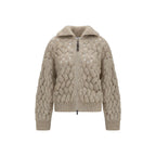 Brunello Cucinelli Beige Wool Oves Aries Cardigan