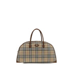 Burberry Beige Cotton Shoulder Bag