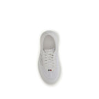Moncler White Polyamide Athletic Sneakers