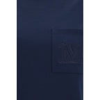 Max Mara Blue Cotton Sportswear