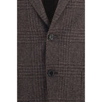 Lardini Brown Wool Oves Aries Blazer