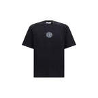Stone Island Black Cotton T-Shirt