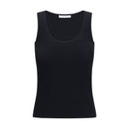 Max Mara Black Viscose Tank Tops