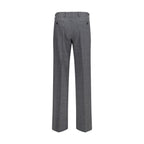 Lardini Gray Polyester Dress Pants