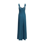 Forte_Forte Blue Acetate Long Dress